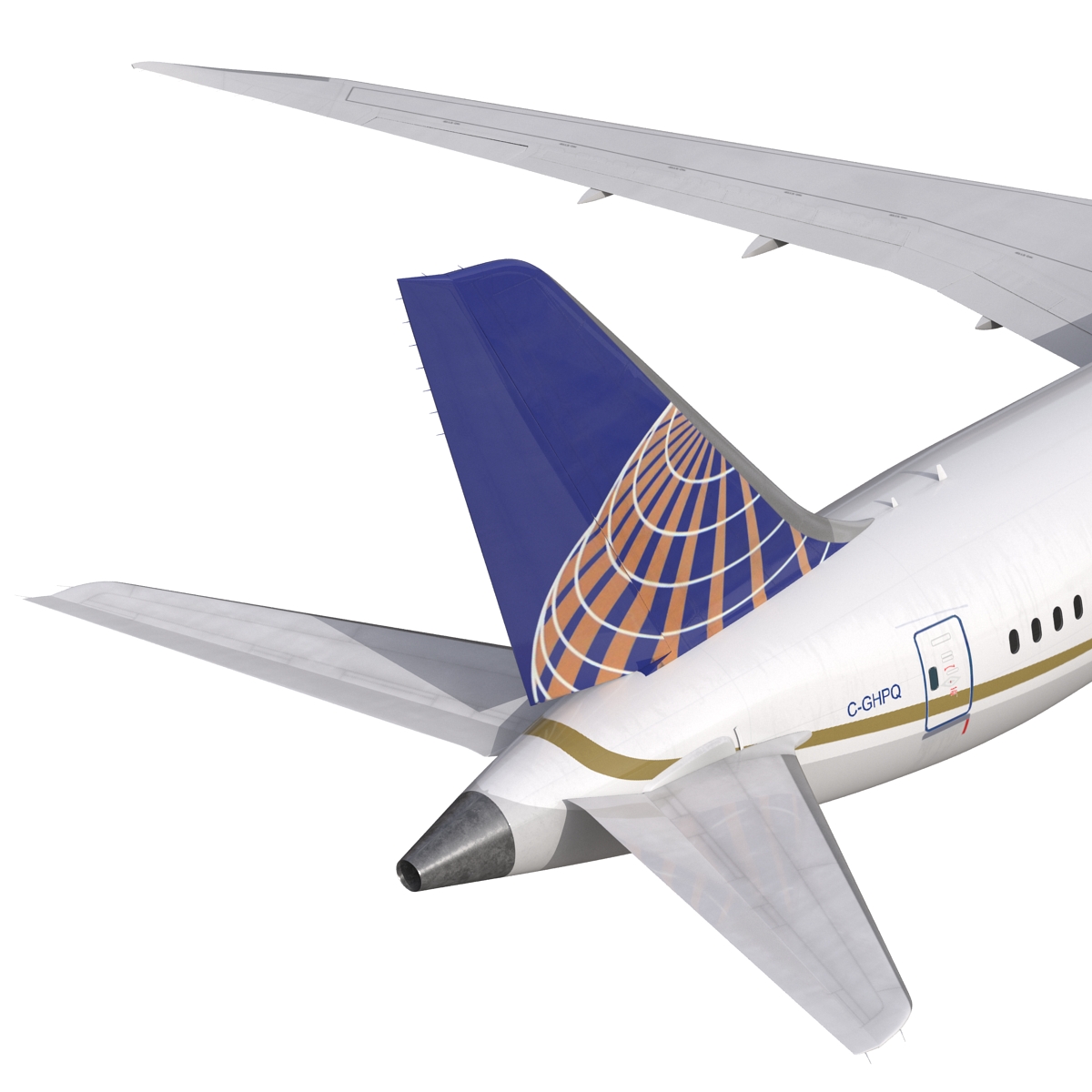 3D model Boeing 787 9 Dreamliner United