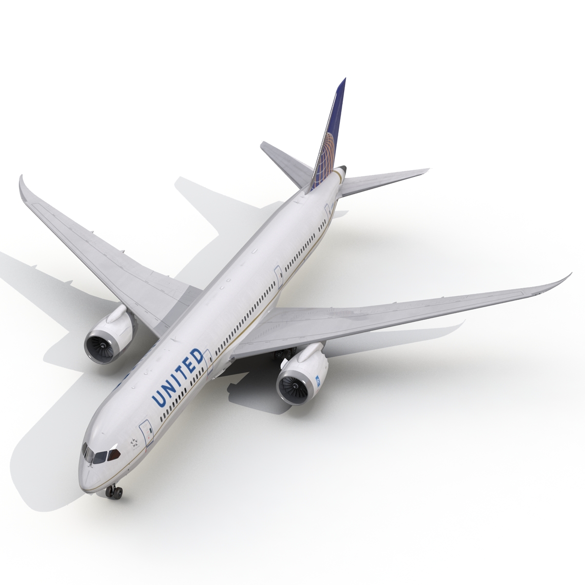 3D model Boeing 787 9 Dreamliner United