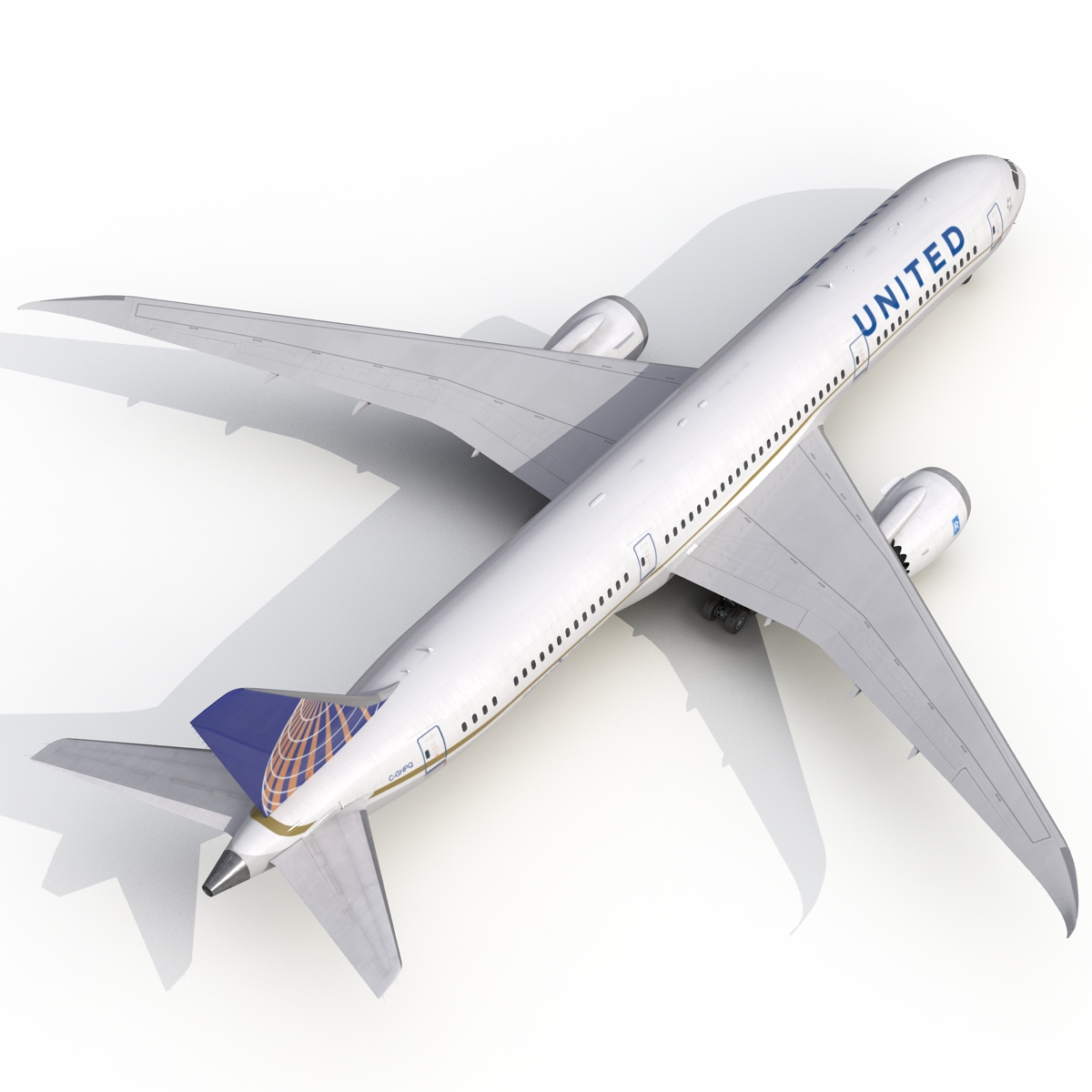 3D model Boeing 787 9 Dreamliner United