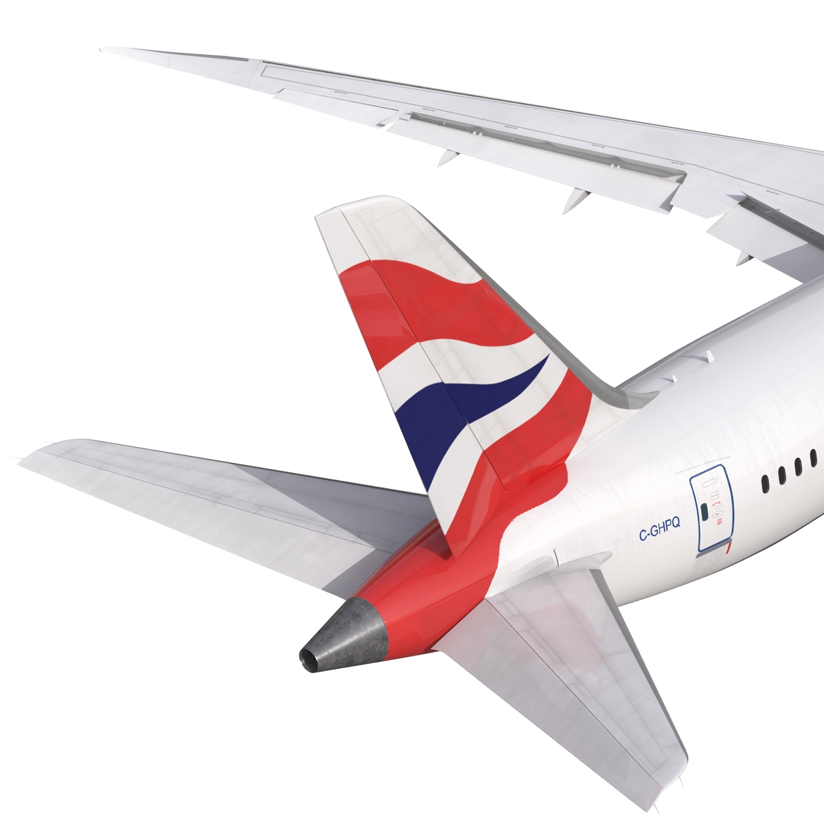 3D Boeing 787 9 Dreamliner British Airways Rigged