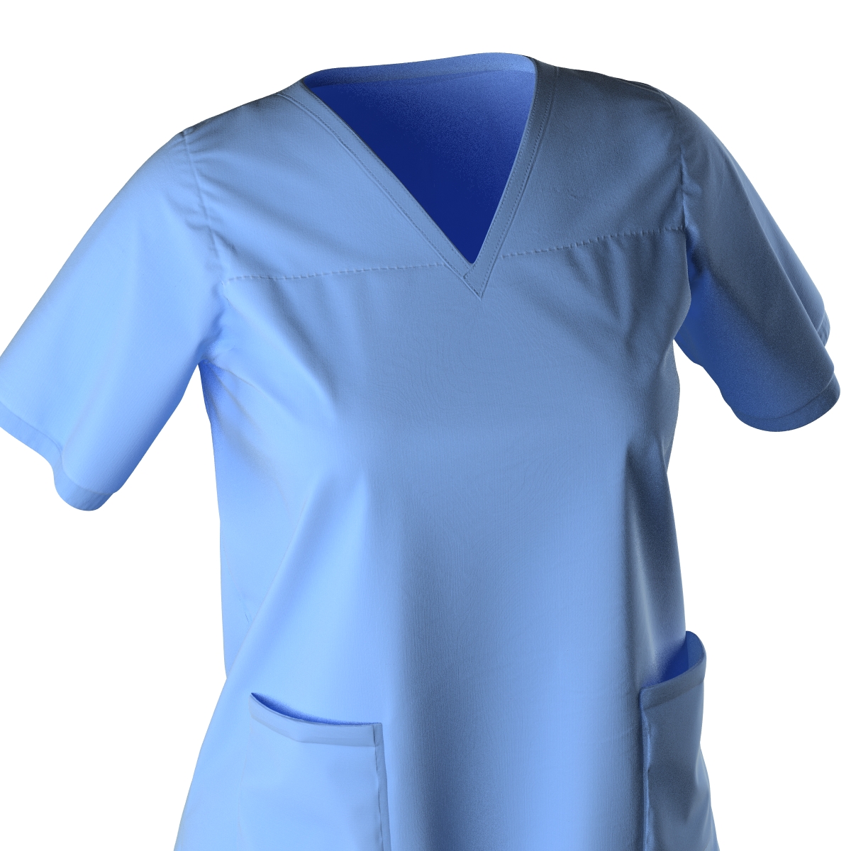 3D Female Surgeon Dress 18 model