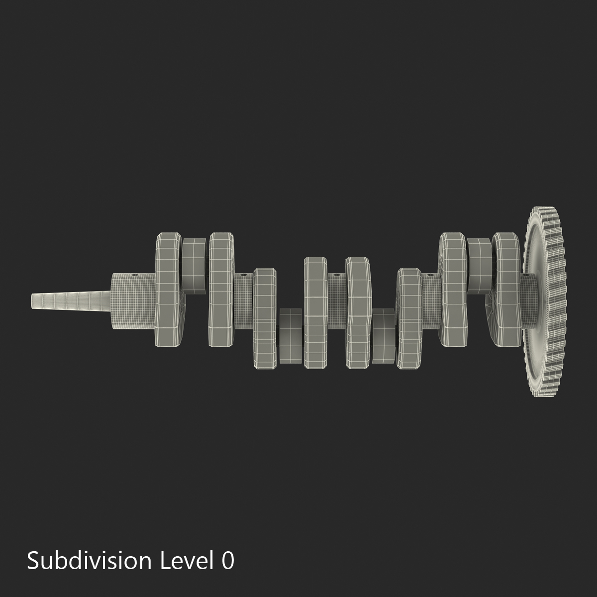 3D model Crankshaft