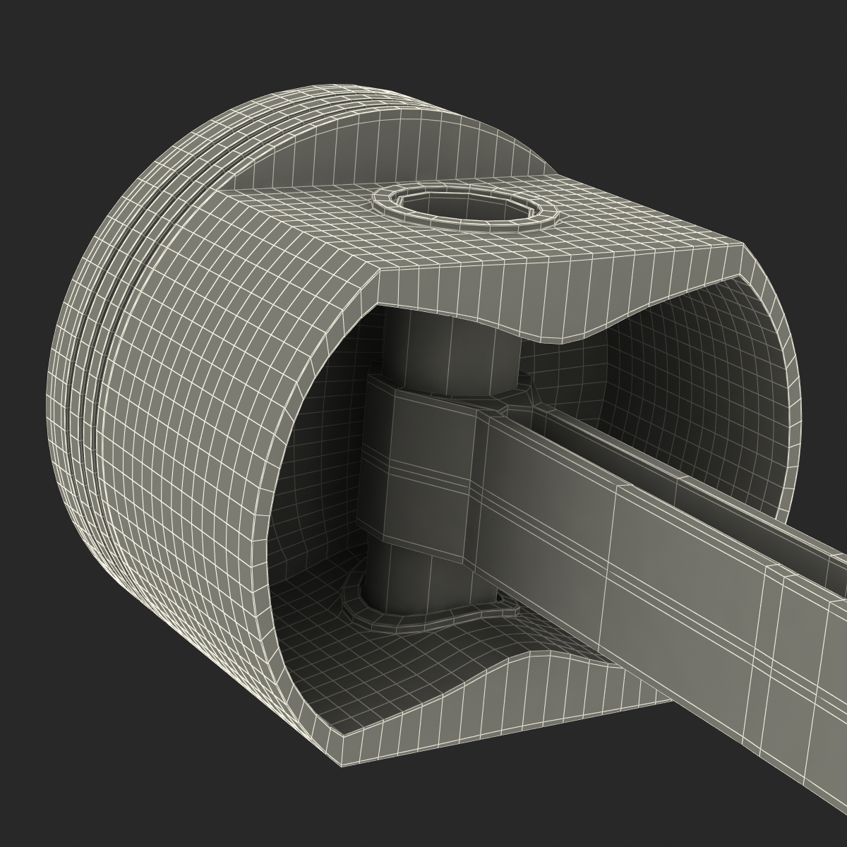 3D Engine Piston model