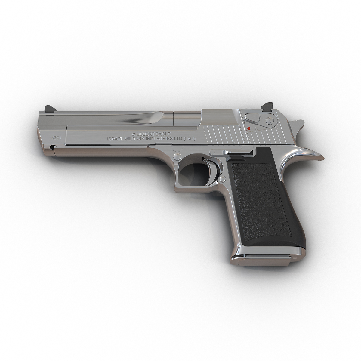 3D Pistol IMI Desert Eagle model