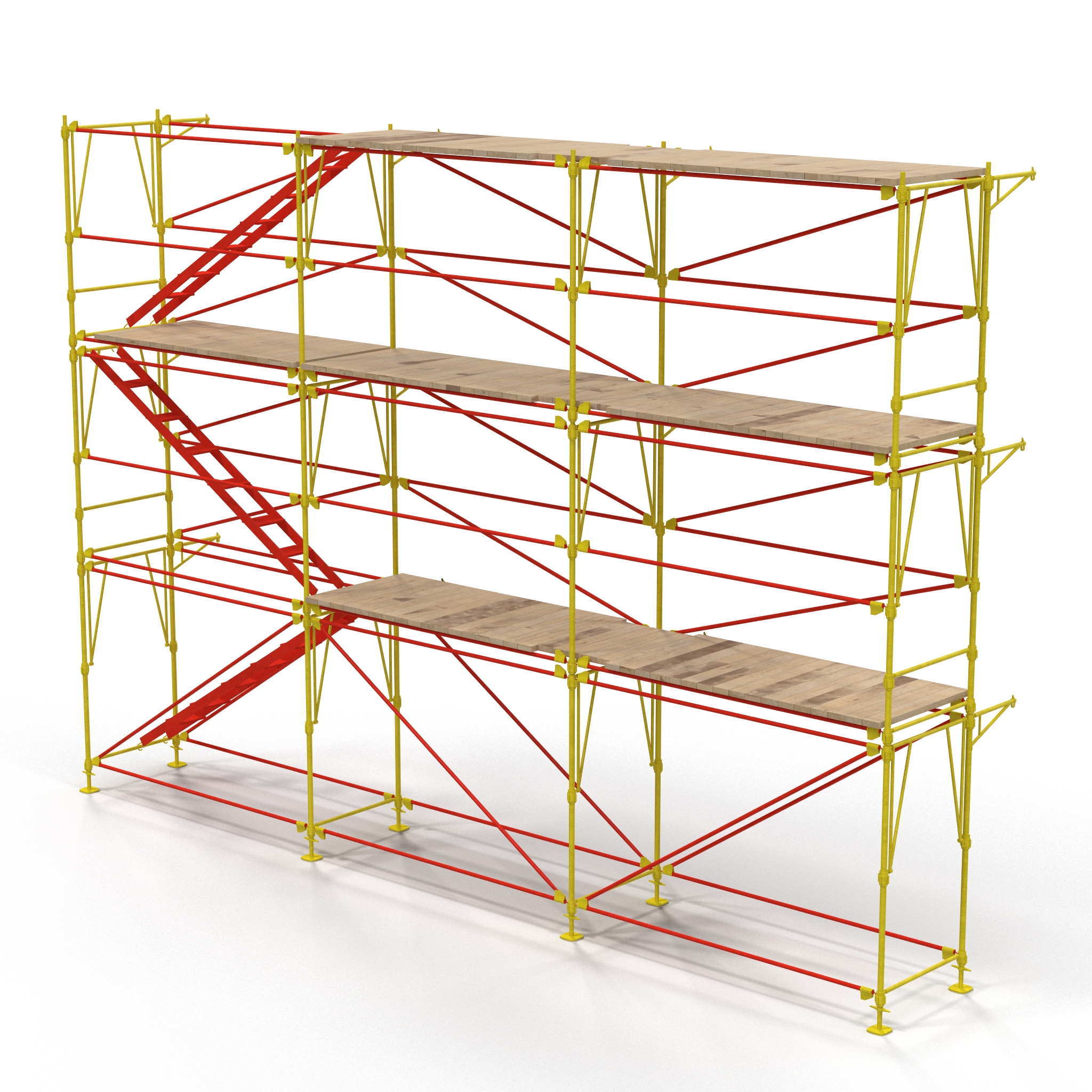 3D Scaffolding 2 model