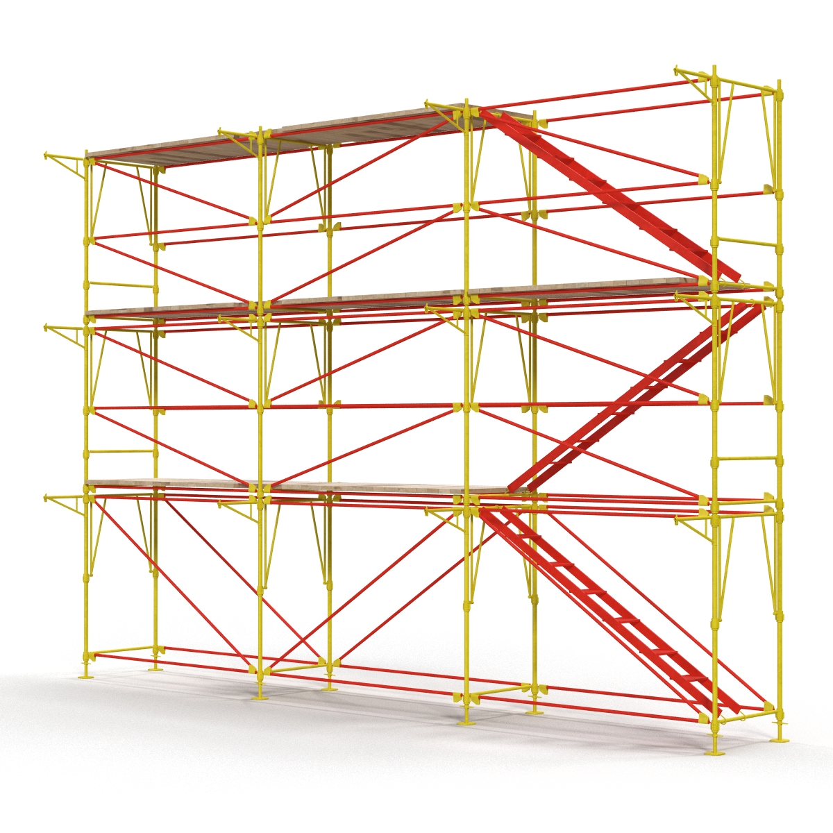 3D Scaffolding 2 model