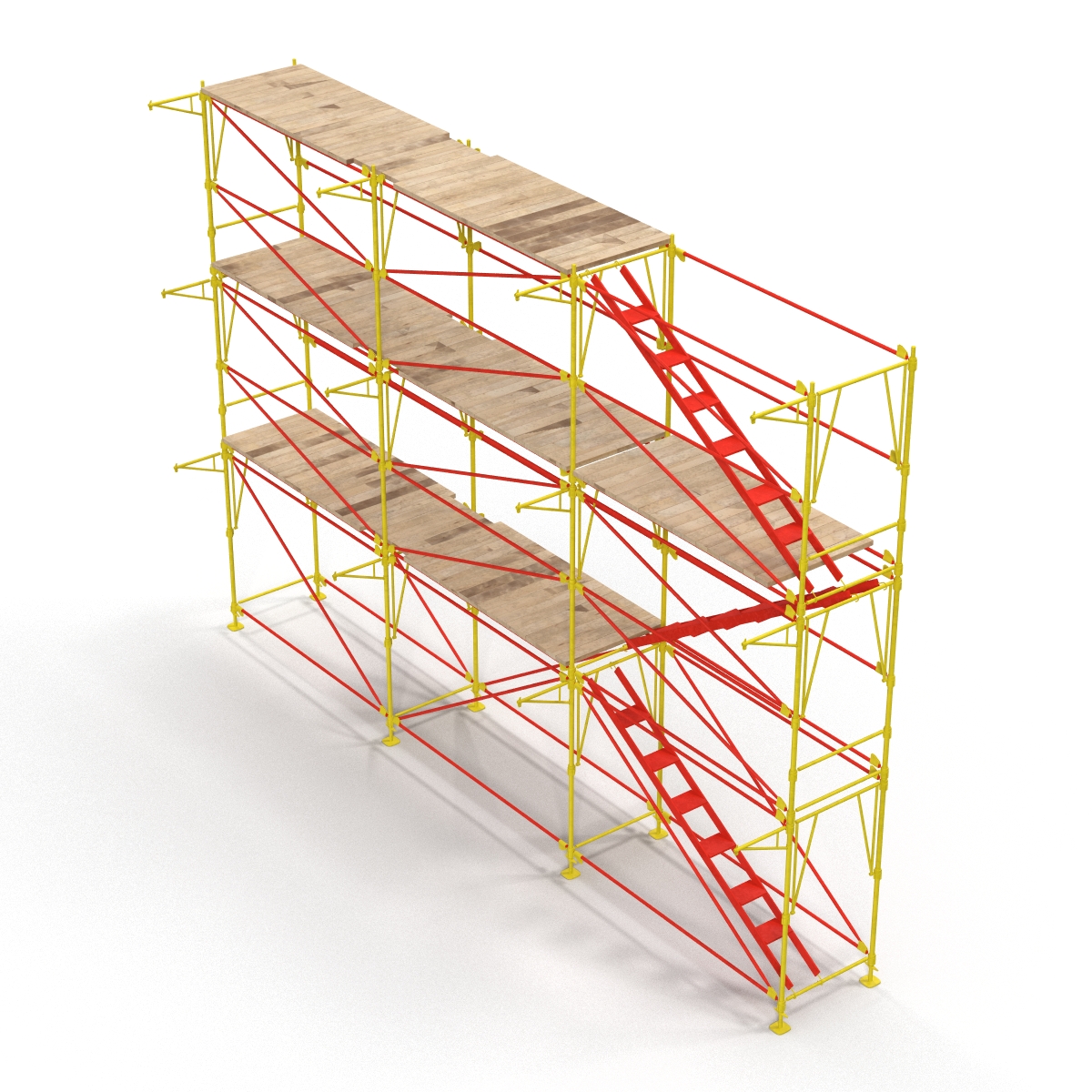 3D Scaffolding 2 model