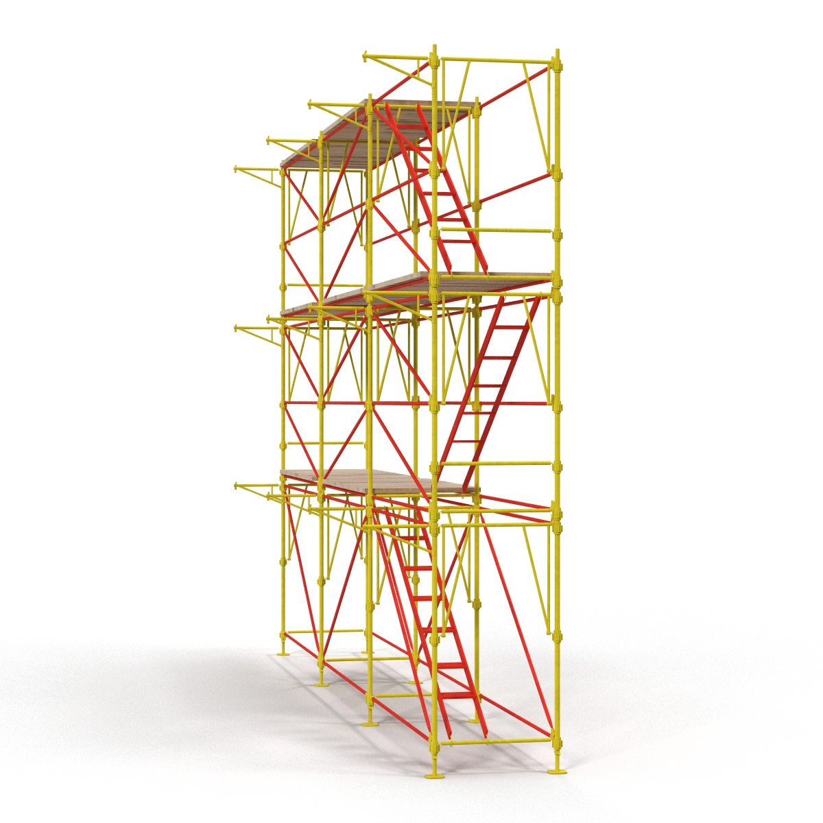 3D Scaffolding 2 model