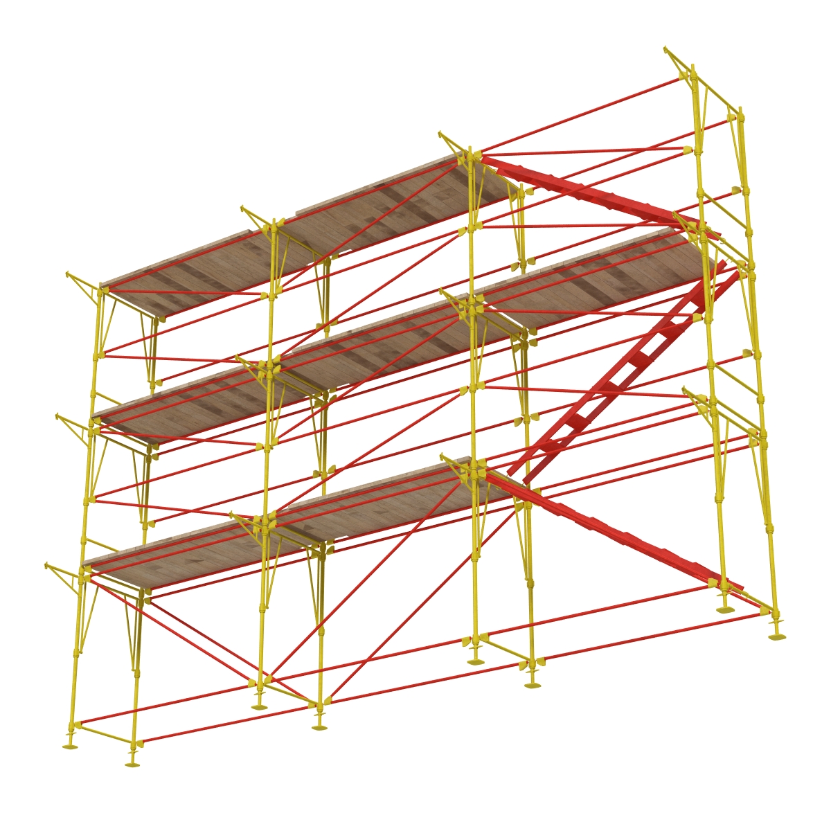 3D Scaffolding 2 model