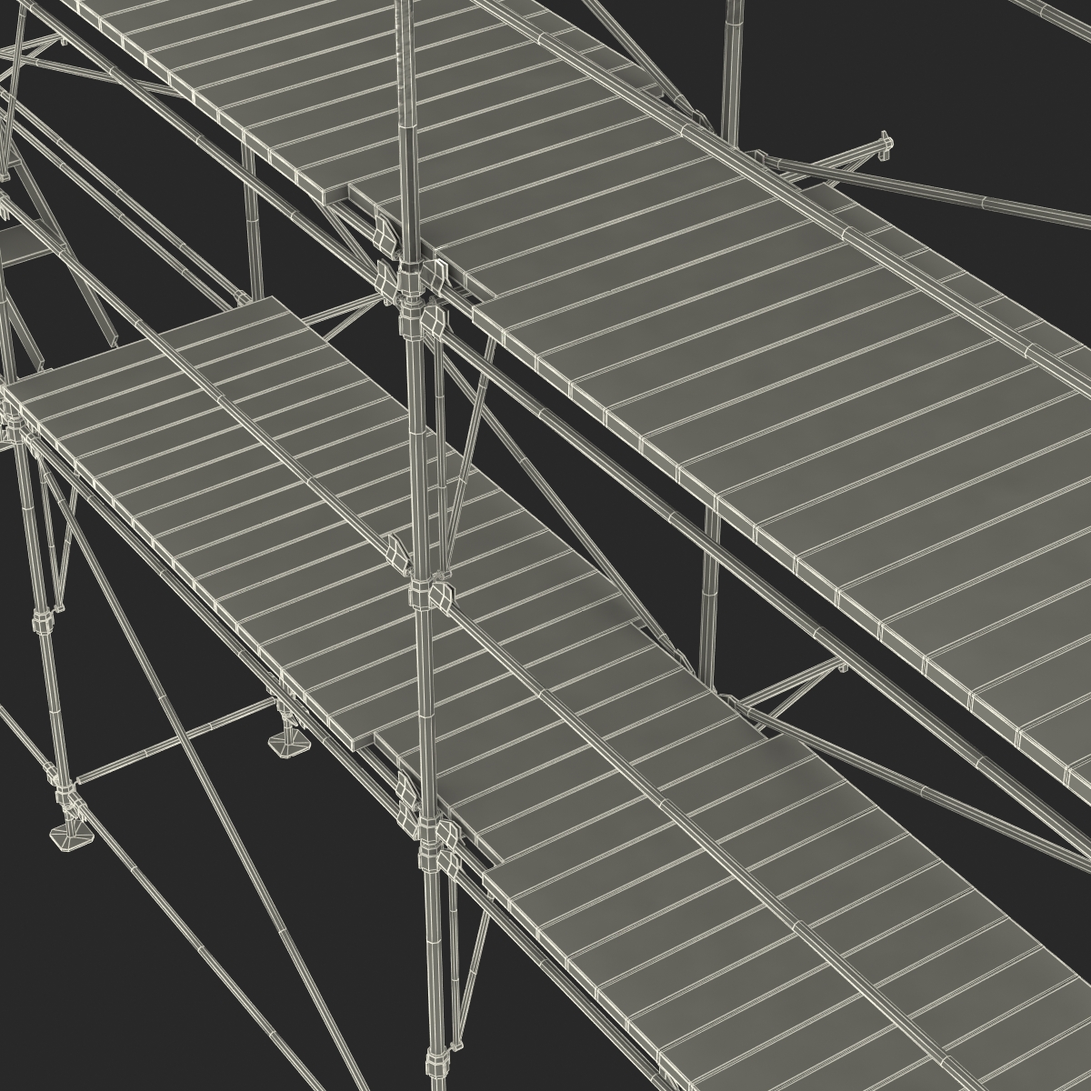 3D Scaffolding 2 model