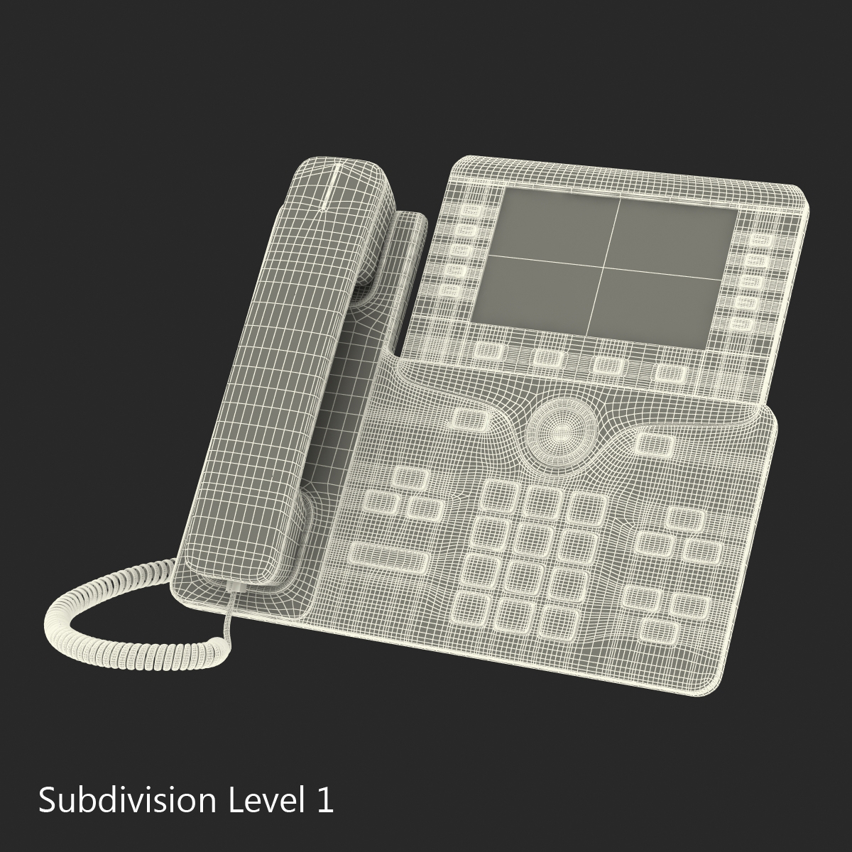 Cisco IP Phone 8861 3D model