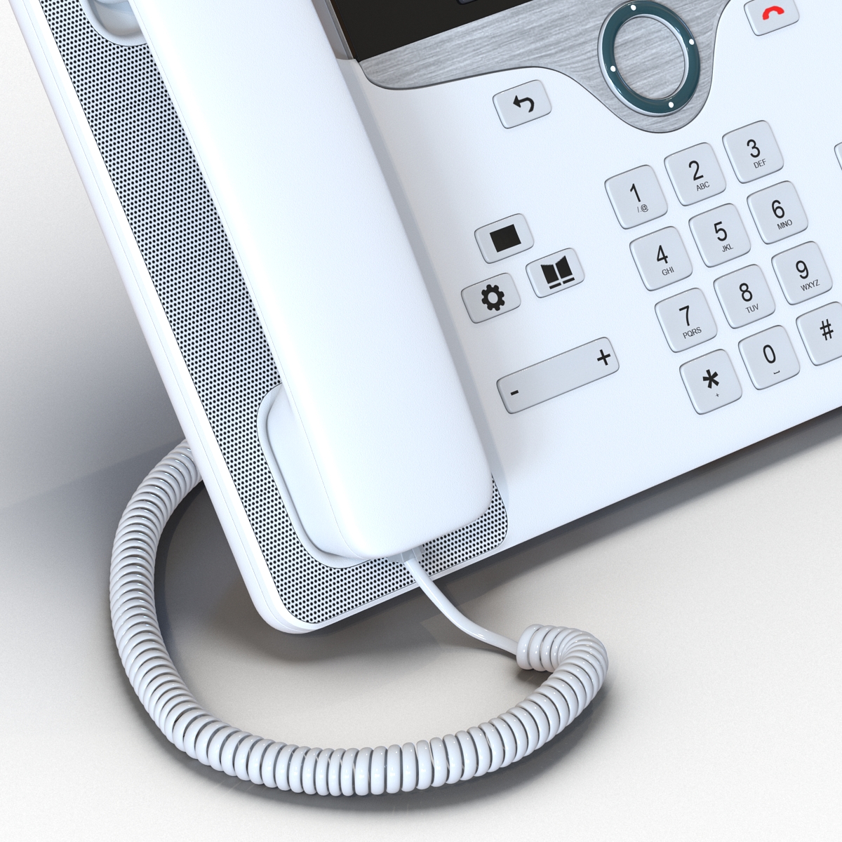 3D model Cisco IP Phone 8861 White