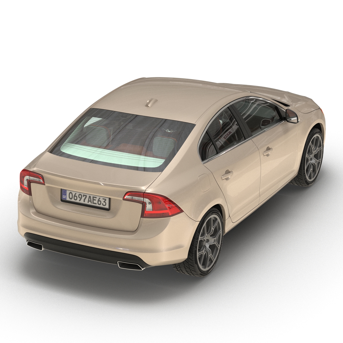 3D model Generic Sedan 3