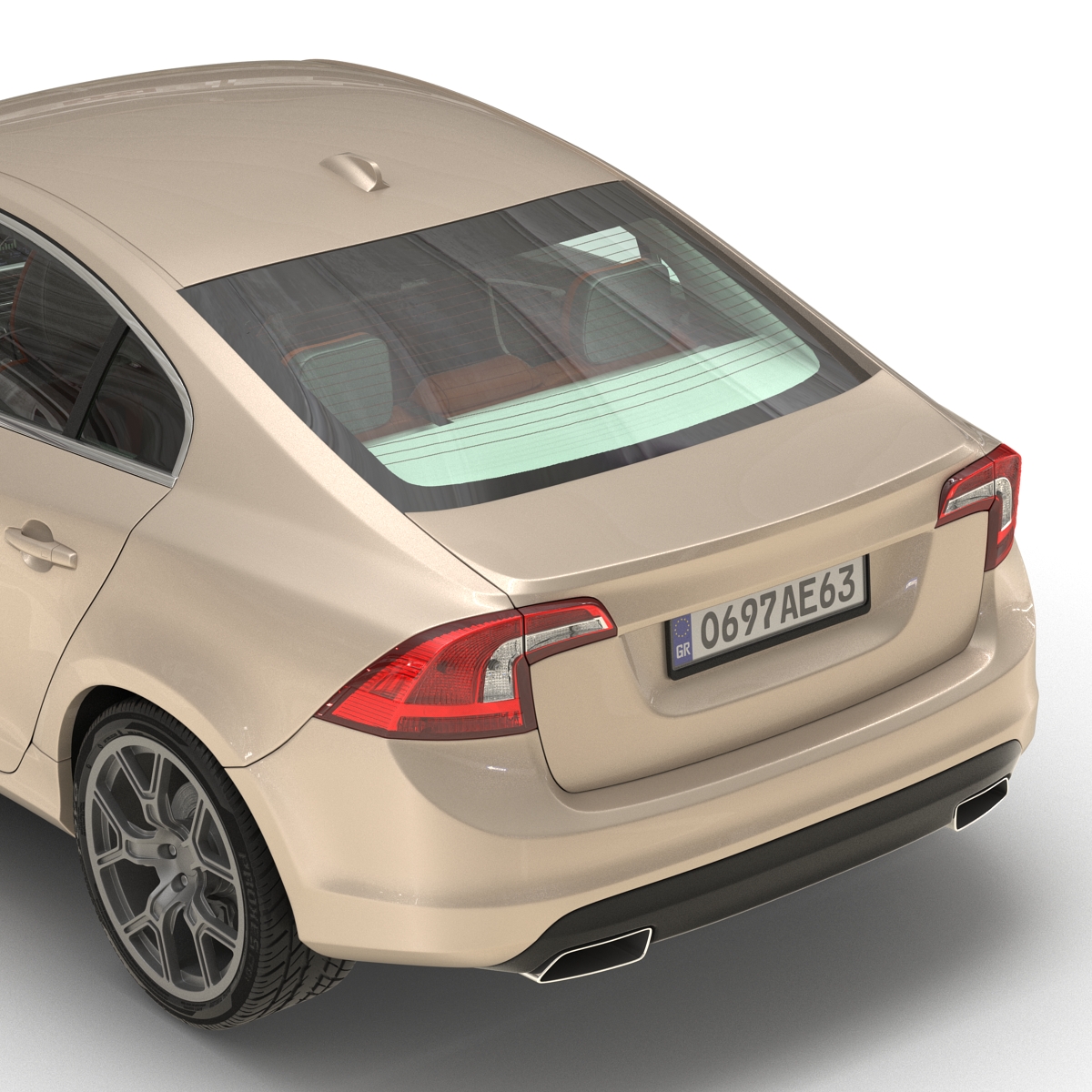 3D model Generic Sedan 3