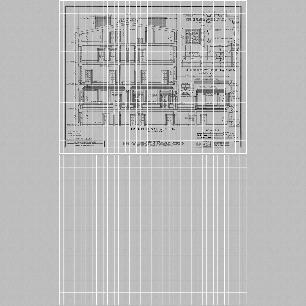 3D Toy House On Blueprints model