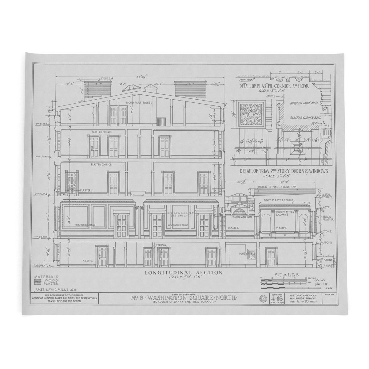 3D House Blueprints 3 model