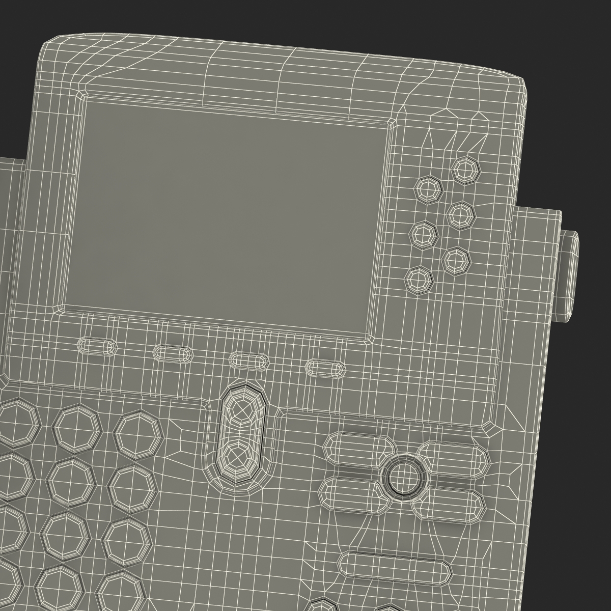 3D Cisco Unified IP Phone 7961G model