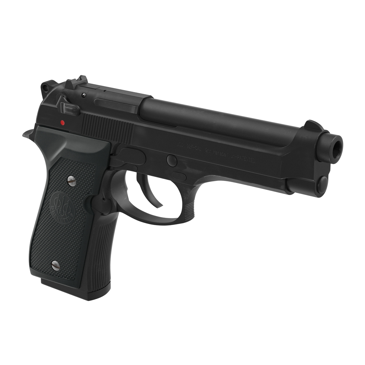 Beretta 92F Black 3D