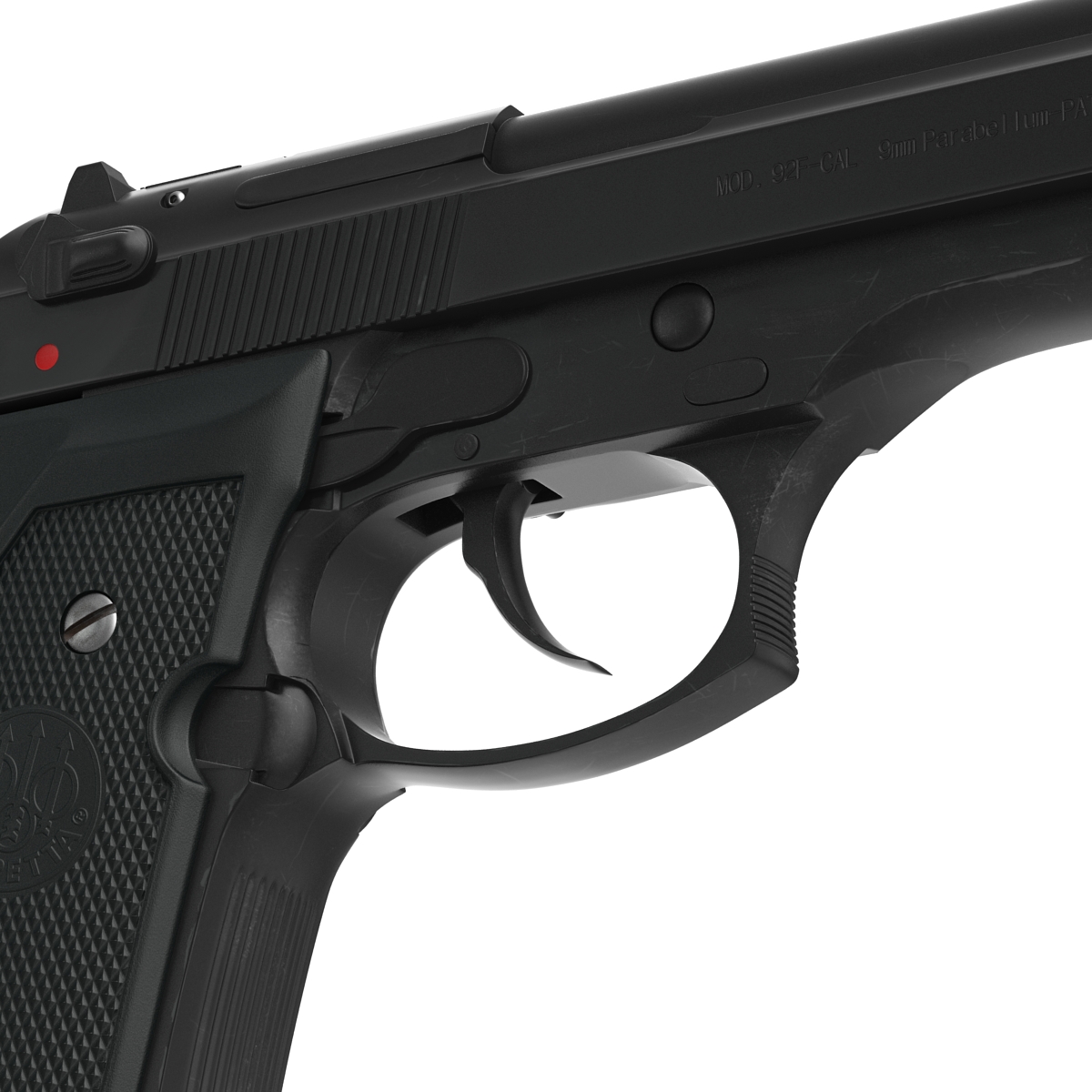 Beretta 92F Black 3D