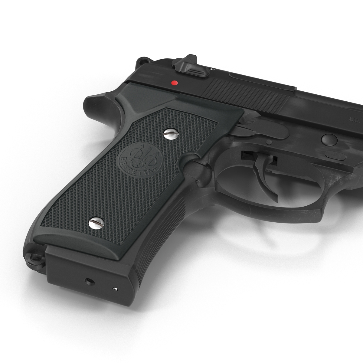 Beretta 92F Black 3D