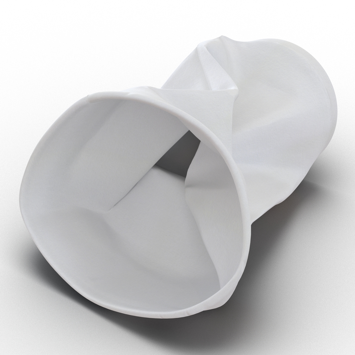 3D Crumpled Drink Cup model