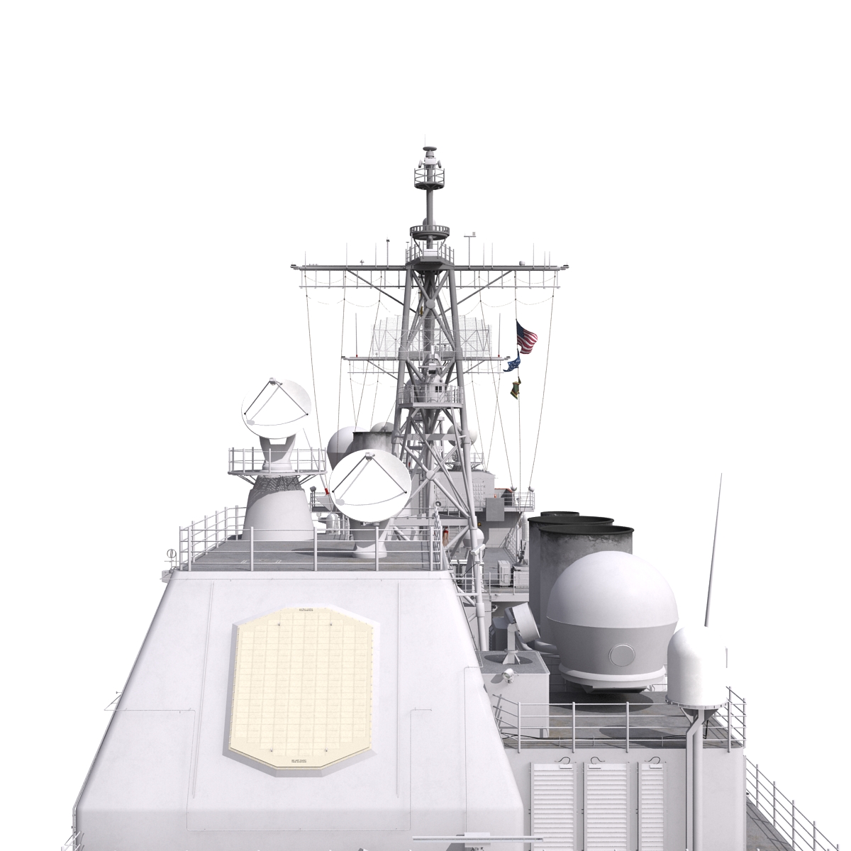 Ticonderoga Class Cruiser Vella Gulf CG 72 3D