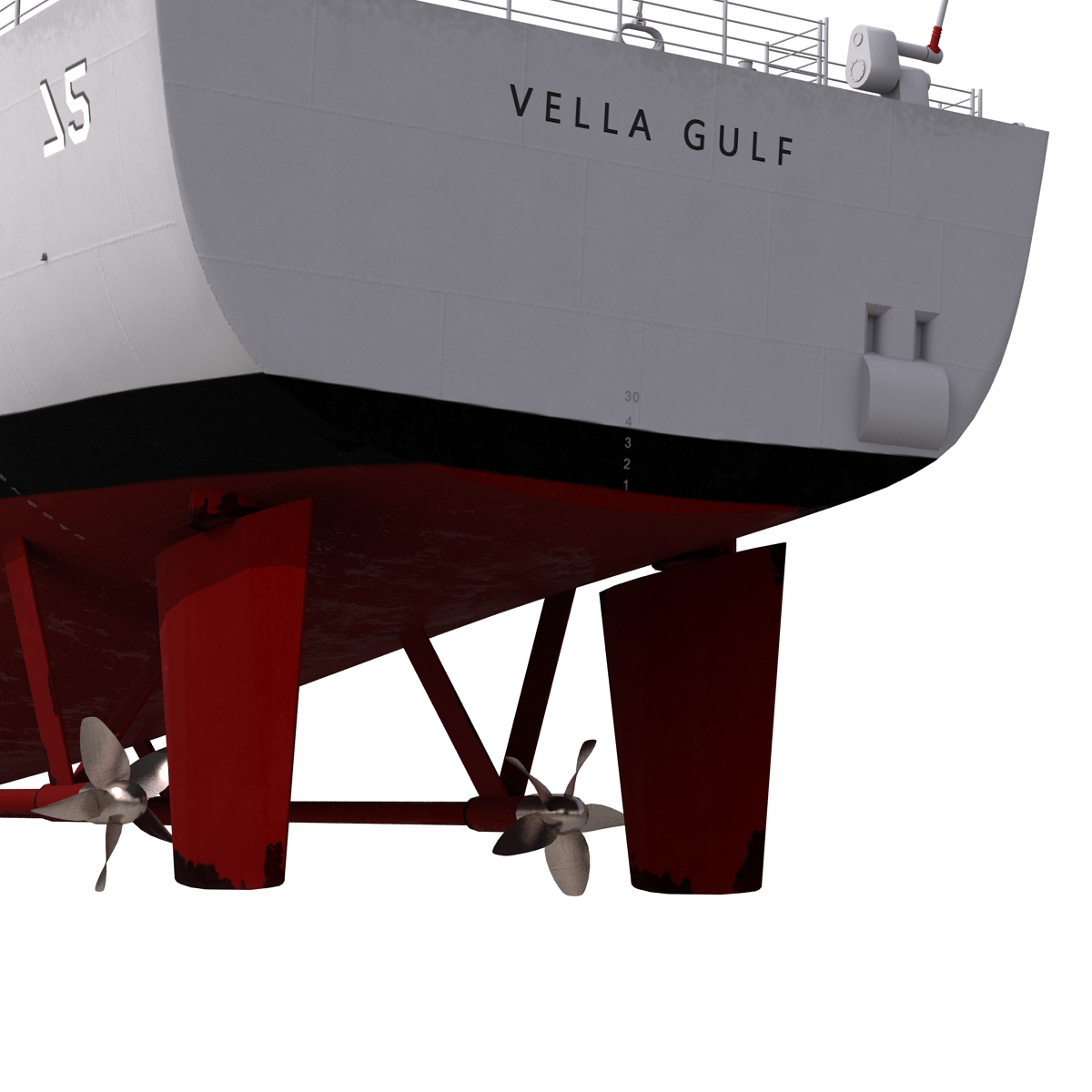 Ticonderoga Class Cruiser Vella Gulf CG 72 3D