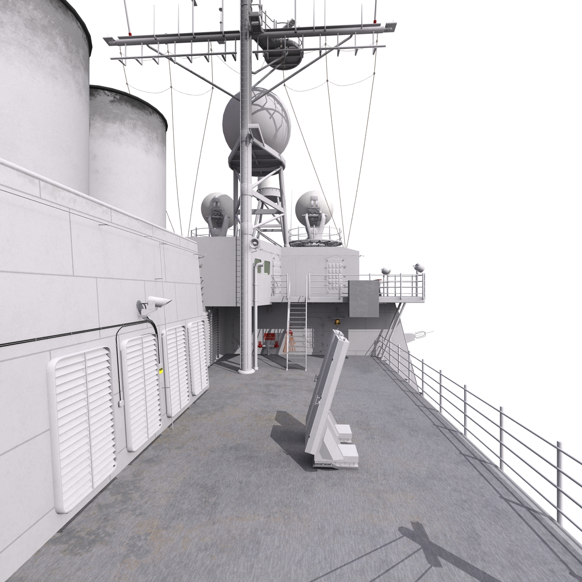 3D Ticonderoga Class Cruiser Vicksburg CG 69