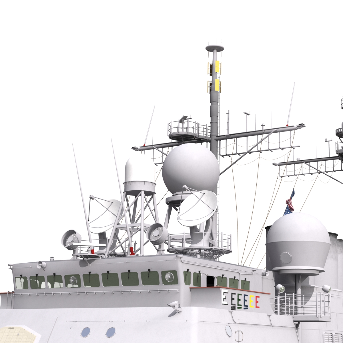 3D Ticonderoga Class Cruiser Vicksburg CG 69