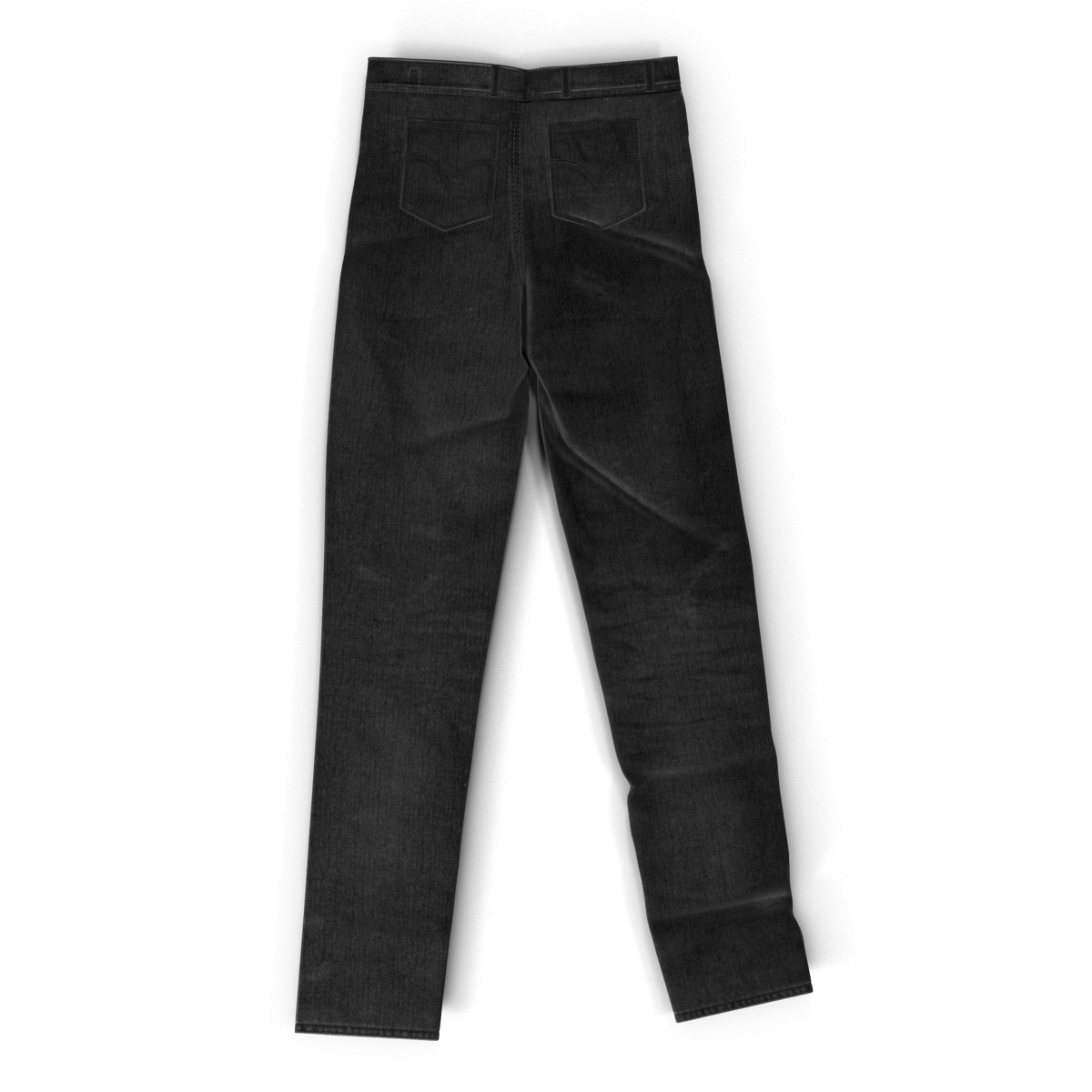 3D Jeans Black