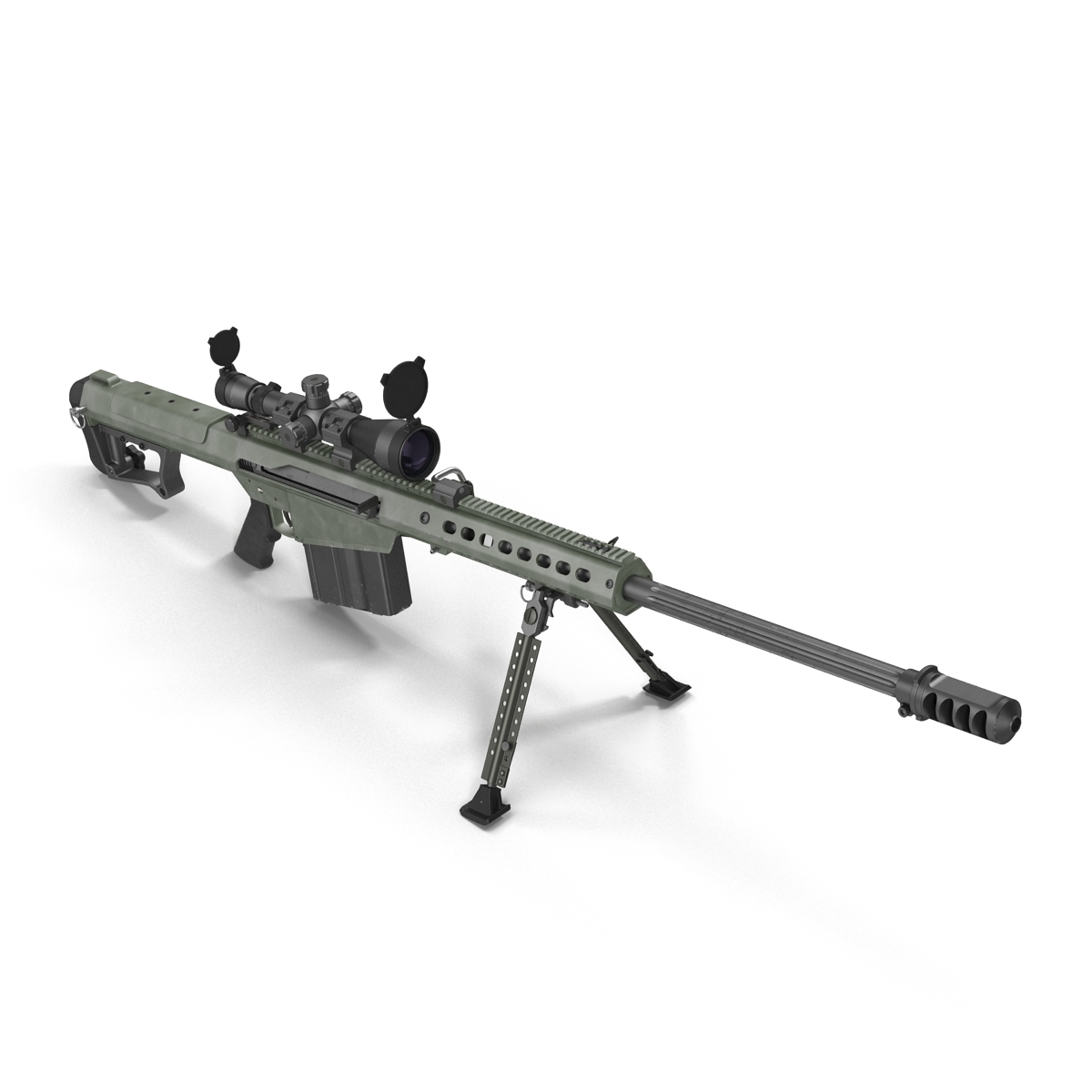 Barrett M107 3D