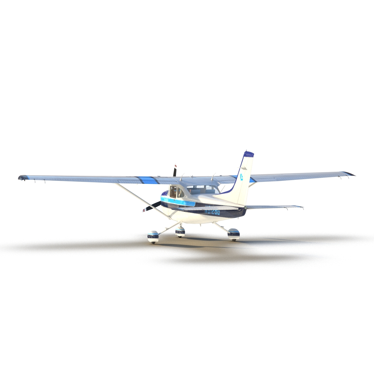 3D Cessna 182 Skylane model