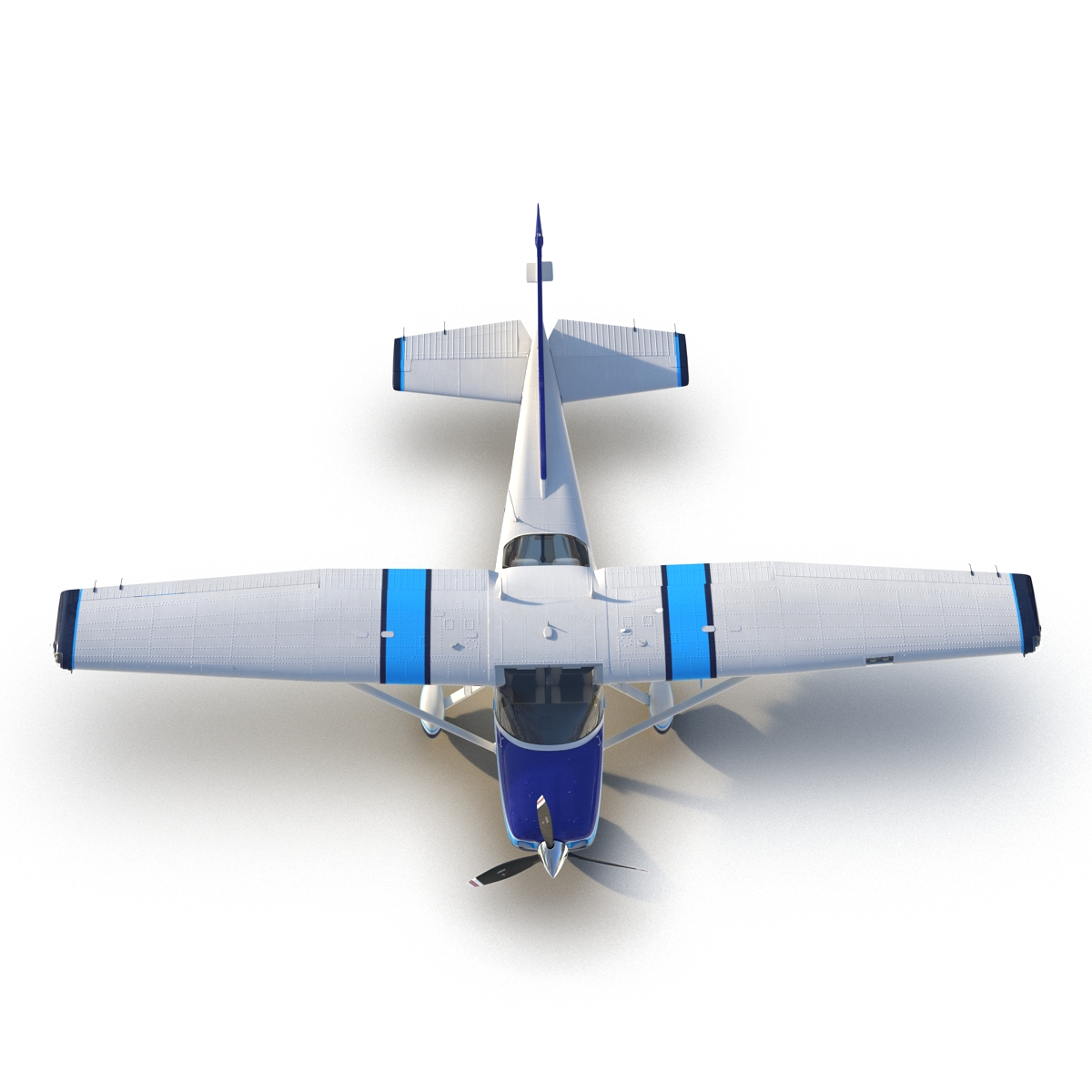 3D Cessna 182 Skylane model