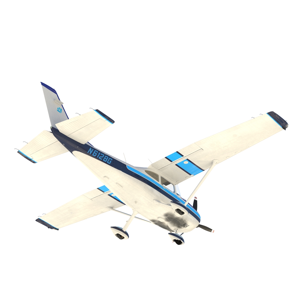 3D Cessna 182 Skylane model