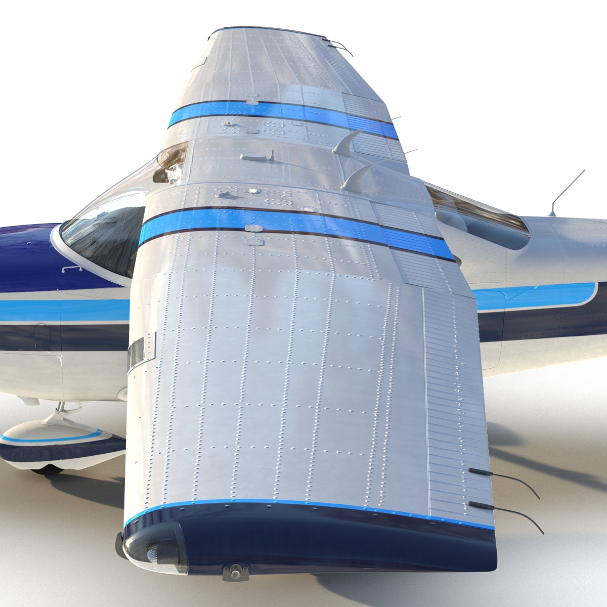 3D Cessna 182 Skylane model