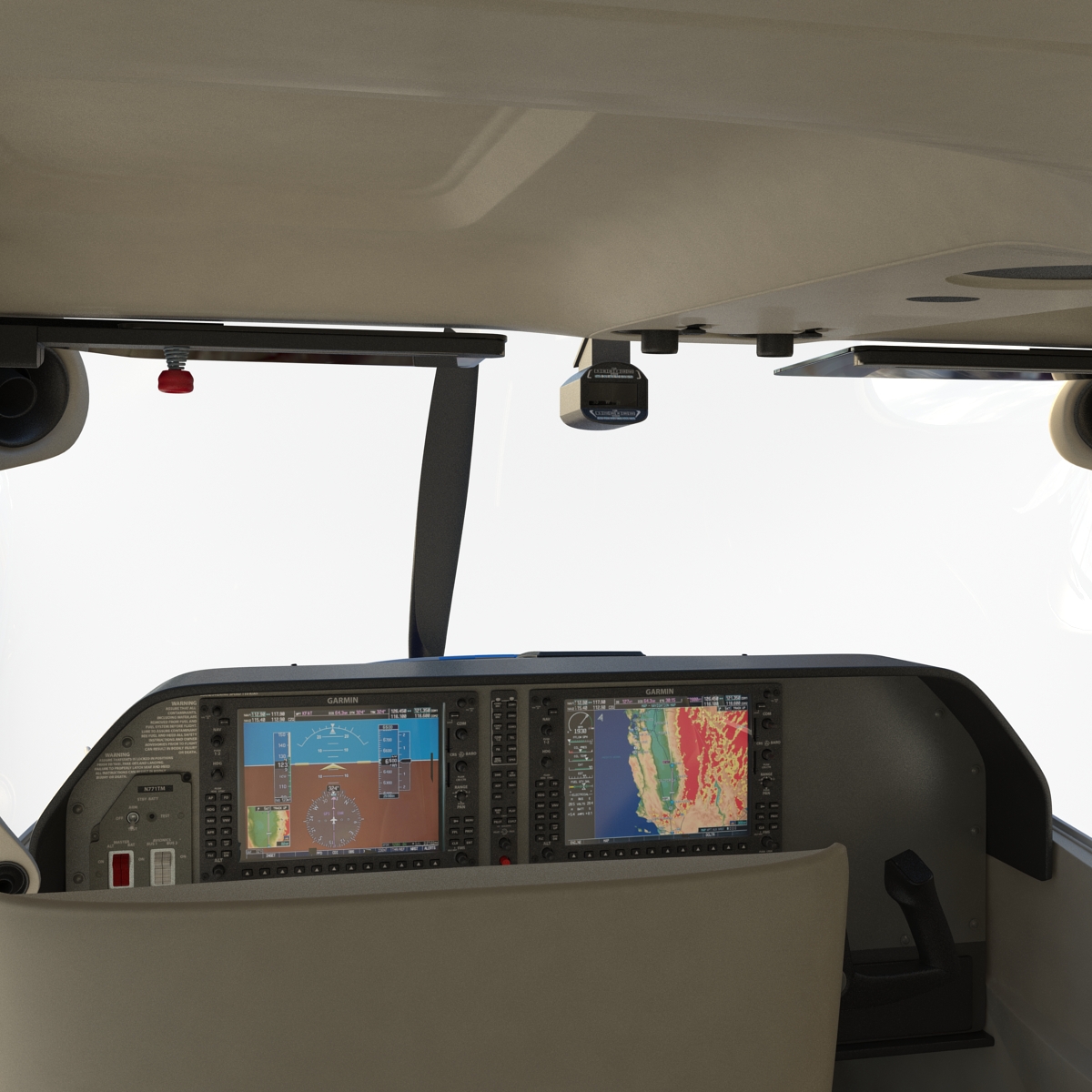 3D Cessna 182 Skylane model