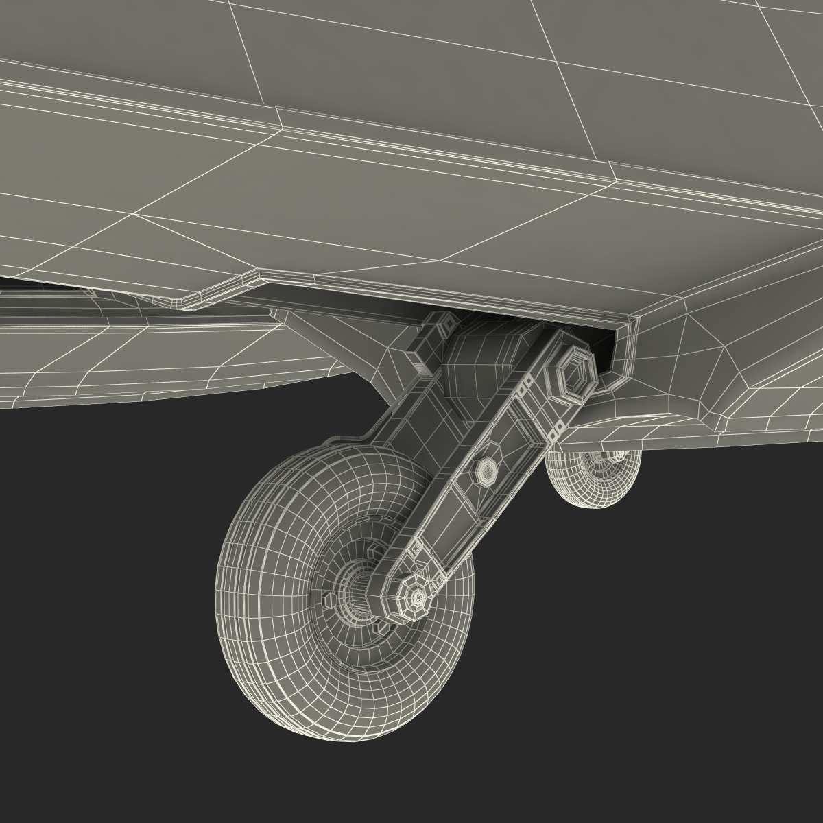 3D model Cessna 182 Skylane on Floats Rigged