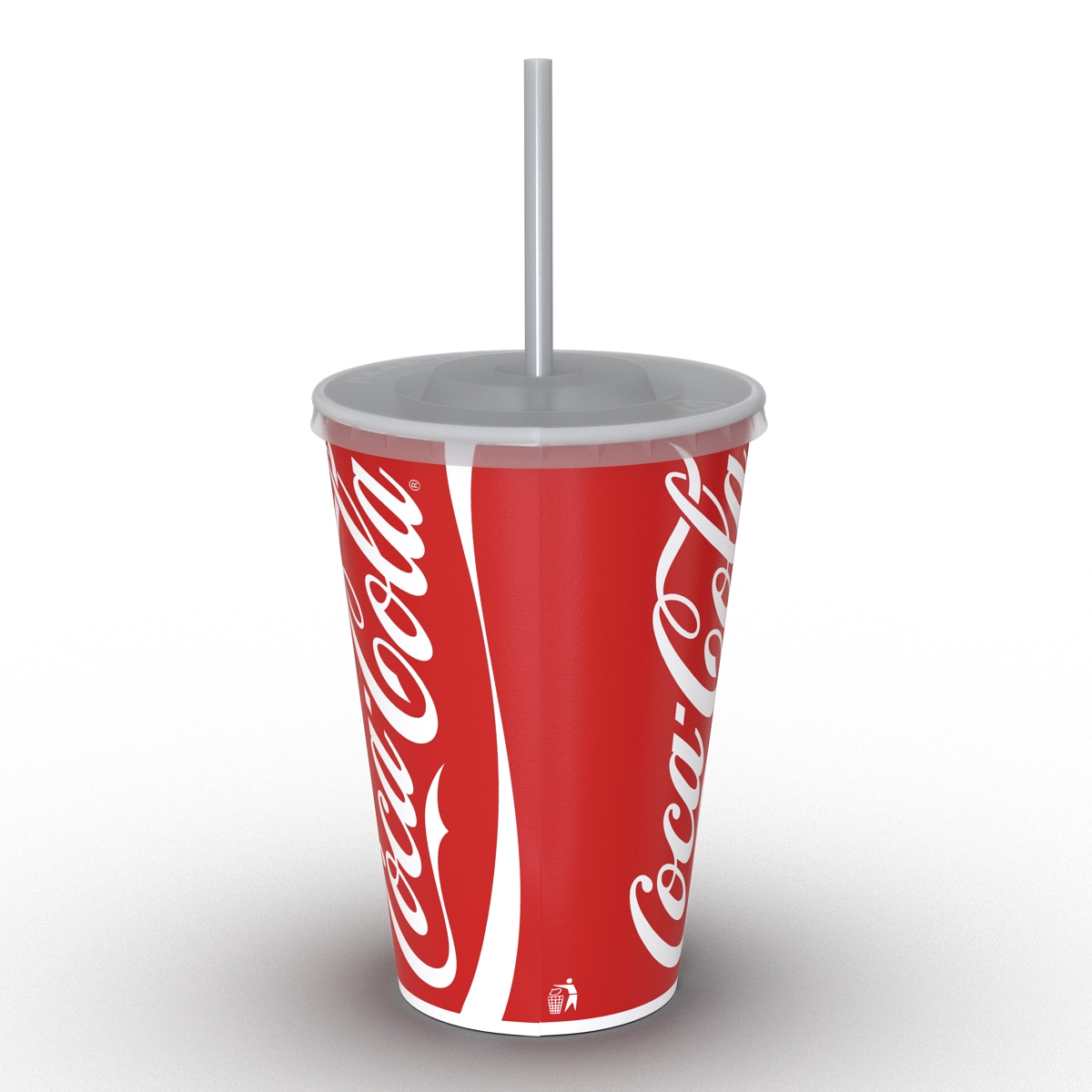 Drink Cup Coca Cola 3D model