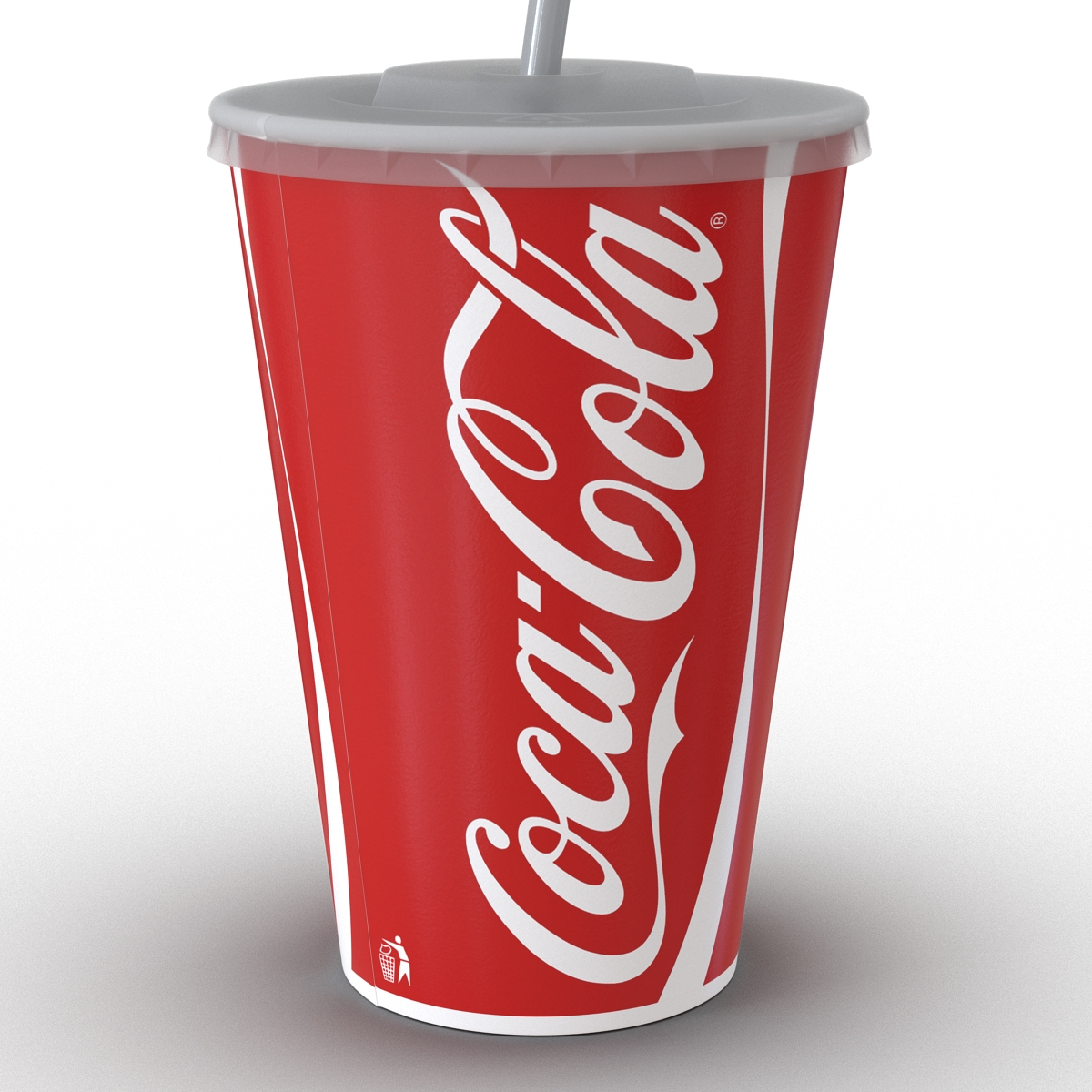 Drink Cup Coca Cola 3D model