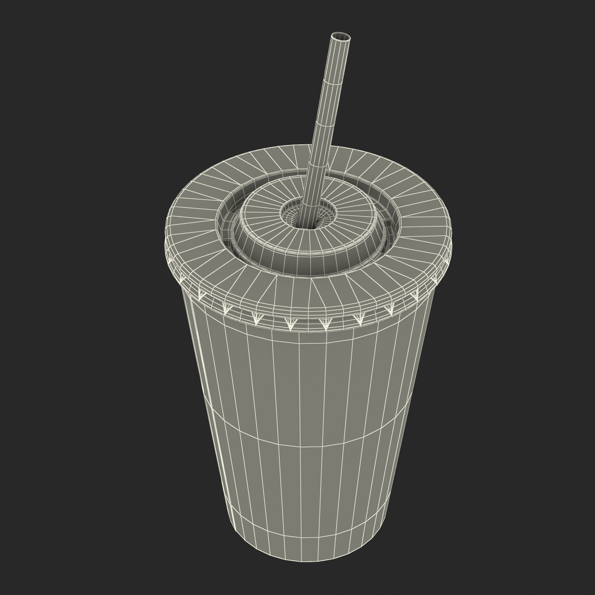 Drink Cup Coca Cola 3D model