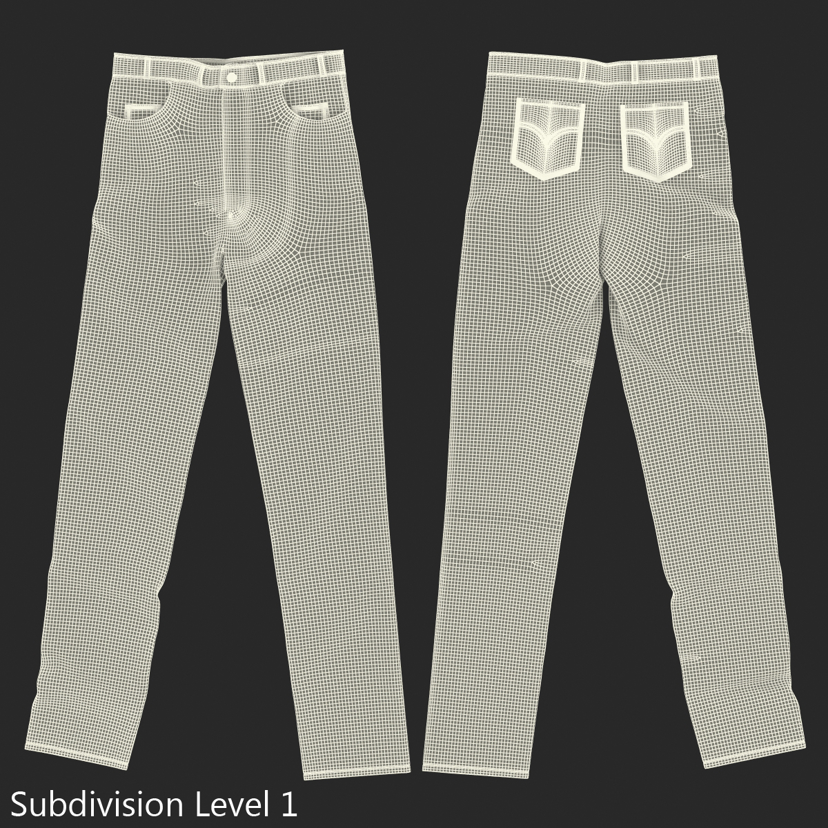 Jeans 3 3D model