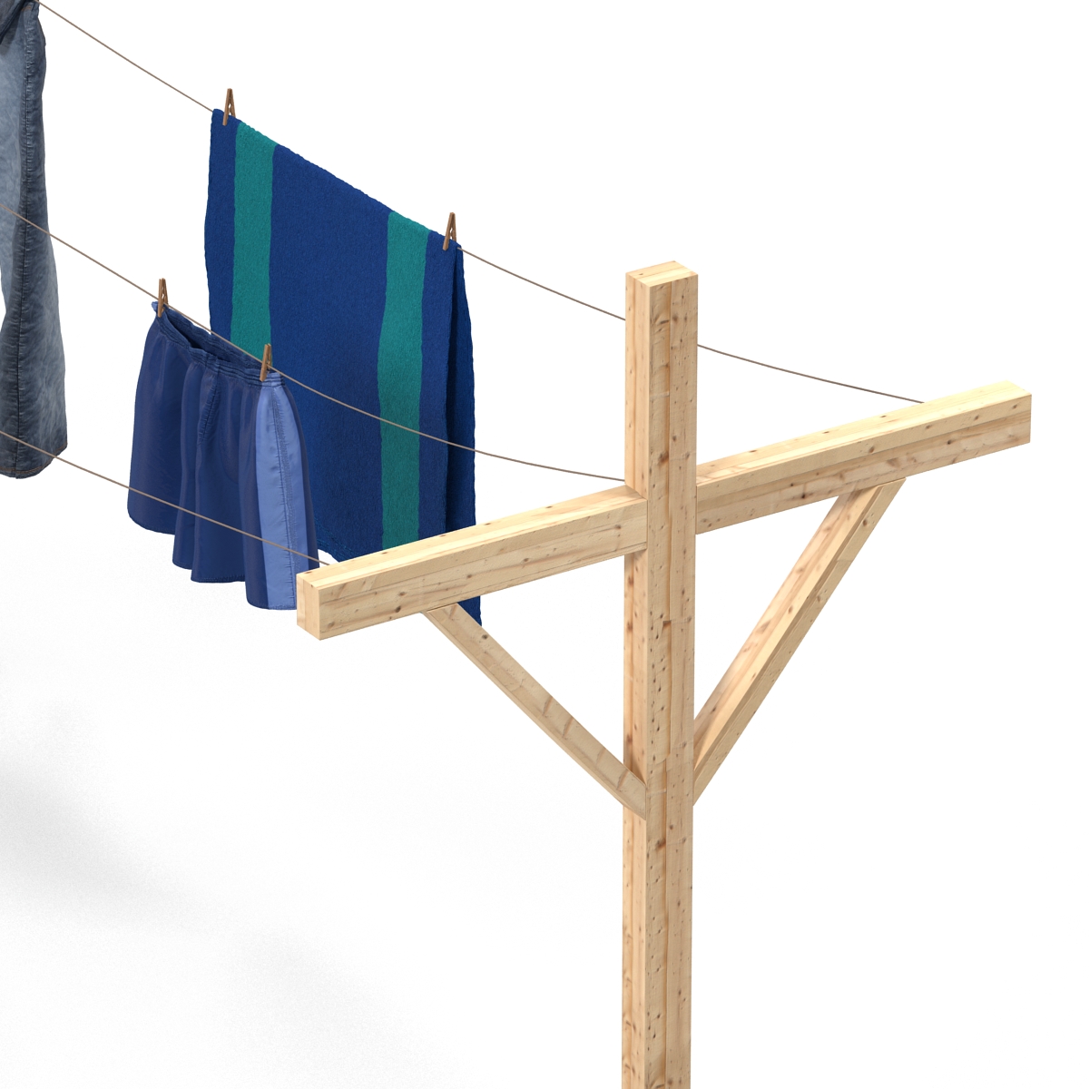 Clothes Line 3D