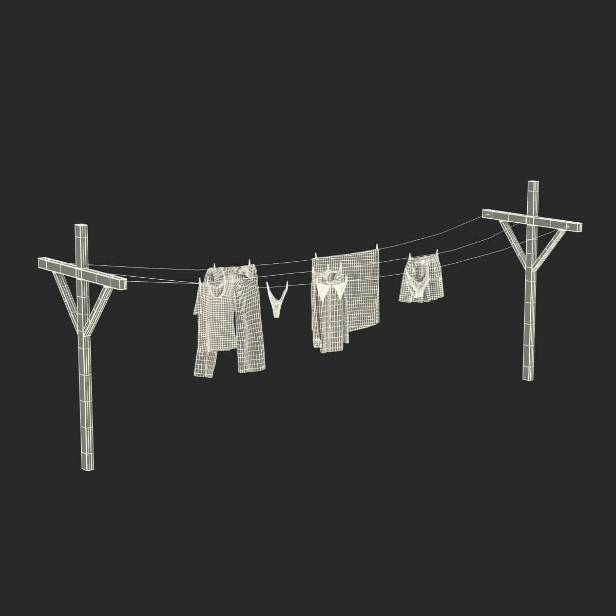 Clothes Line 3D