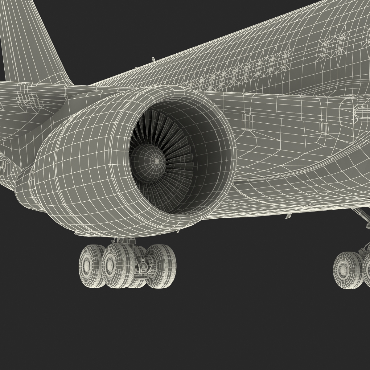 3D model Boeing 767-200 Delta Air Lines