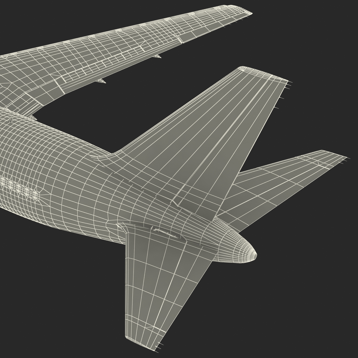 3D model Boeing 767-200 Delta Air Lines