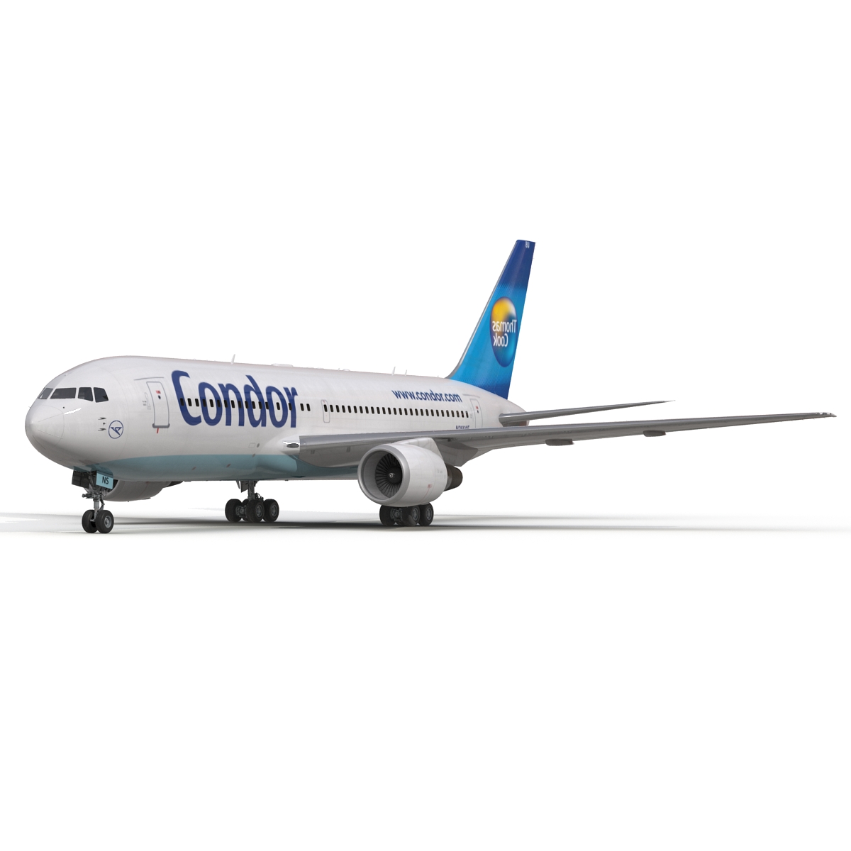 Boeing 767-200 Condor Flugdienst 3D