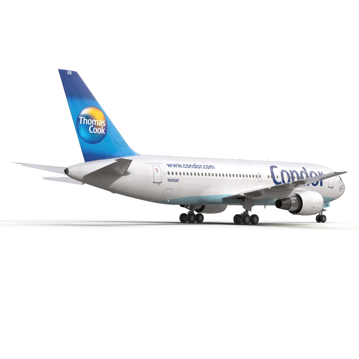 Boeing 767-200 Condor Flugdienst 3D