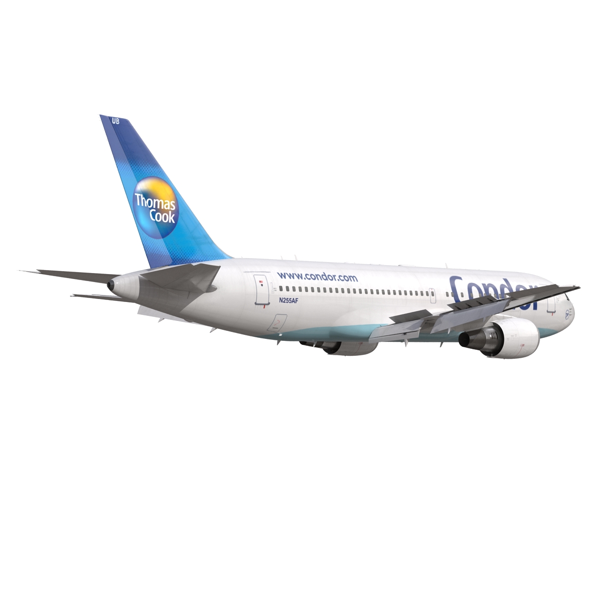 Boeing 767-200 Condor Flugdienst 3D