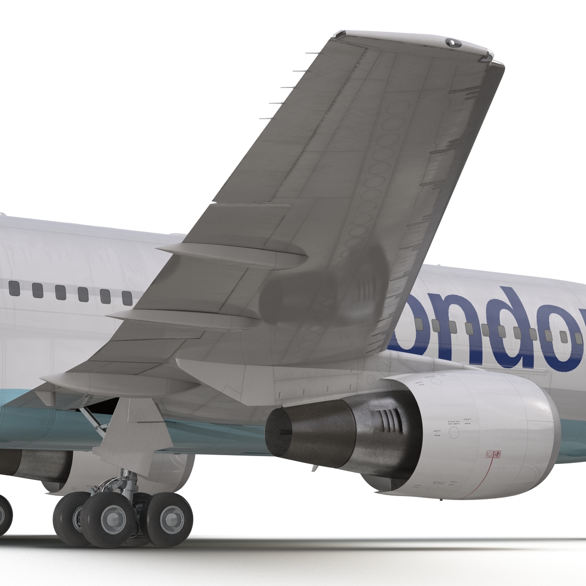 Boeing 767-200 Condor Flugdienst 3D