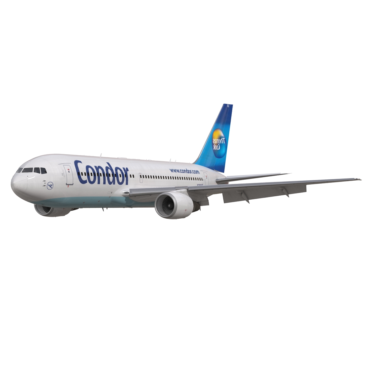 Boeing 767-200 Condor Flugdienst 3D